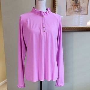 Lilly Pulitzer Pink Button Down Shirt